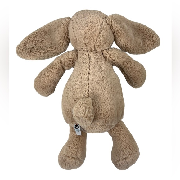 Jellycat Bunny Plush Bashful Rabbit Tan Doll 14” Soft Cute Cuddle Baby Kids EUC - Picture 2 of 6
